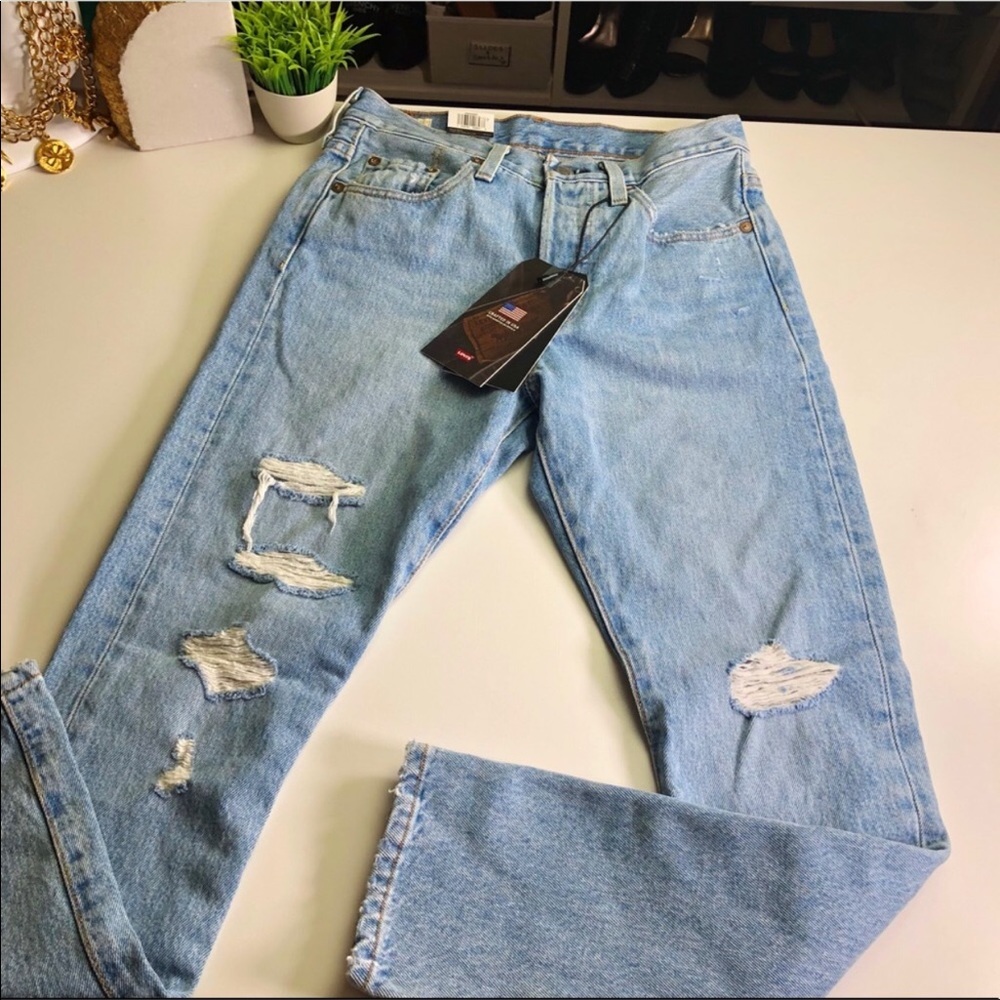 New Levis Humble Skinny Pie Distress Jeans👖